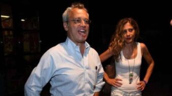 Enrico Mentana e Francesca Fagnani