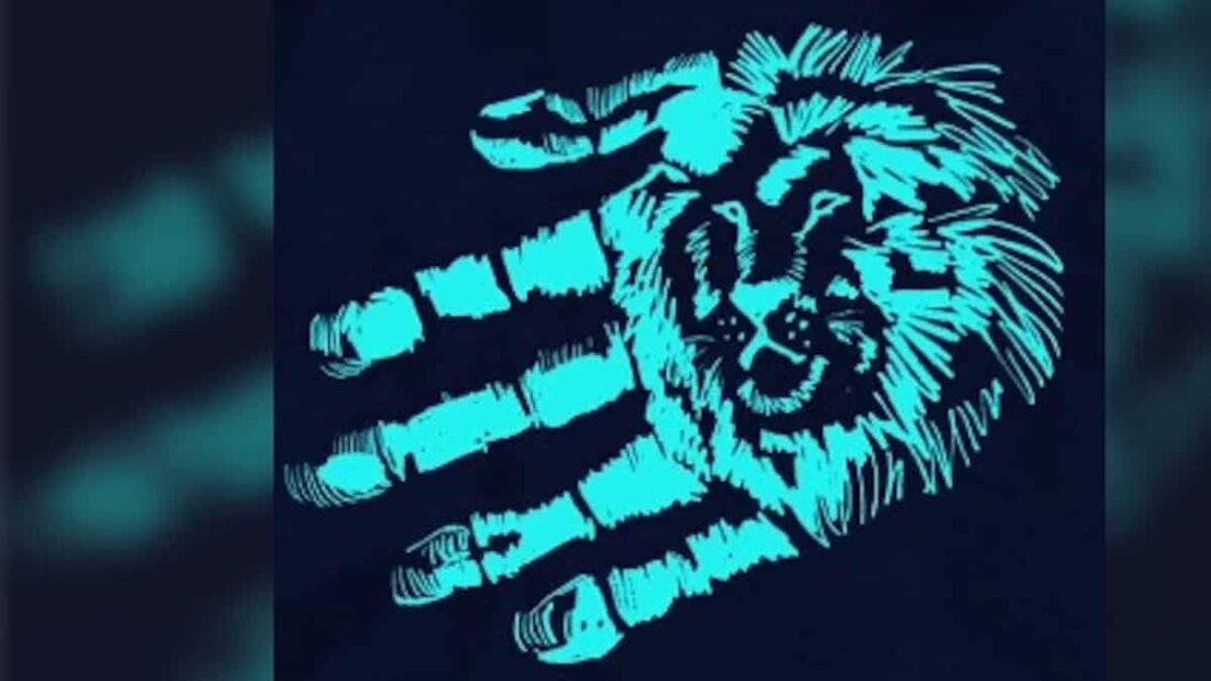 illusione ottica mano leone