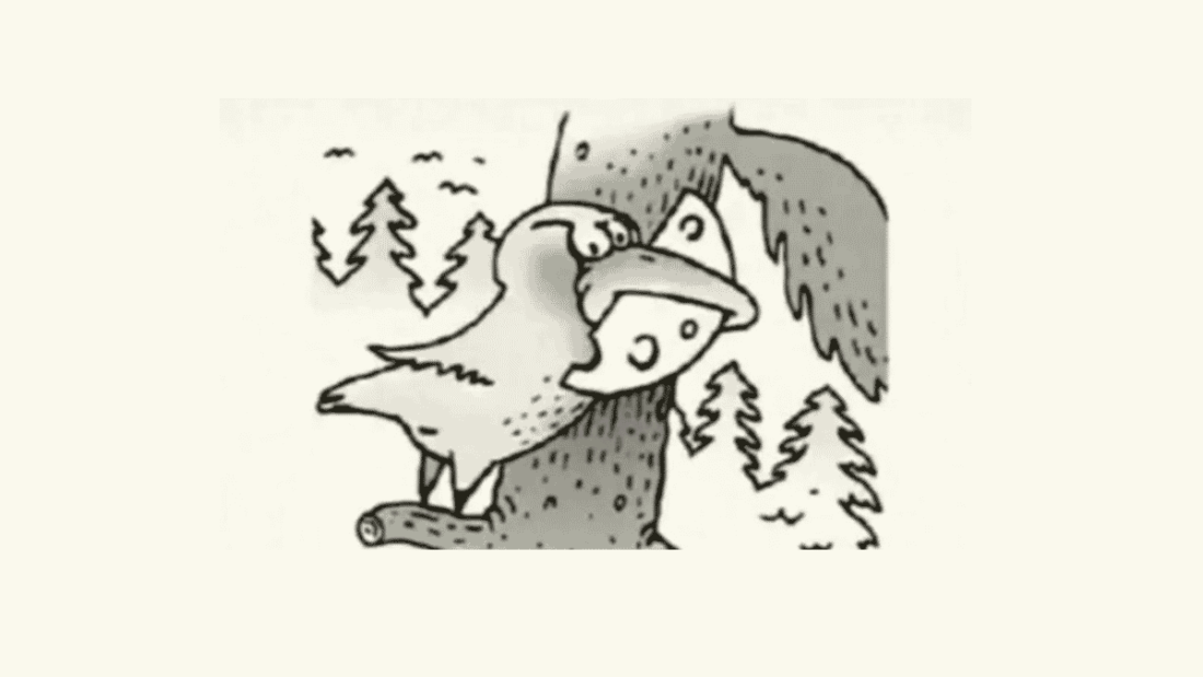 illusione ottica secondo animale