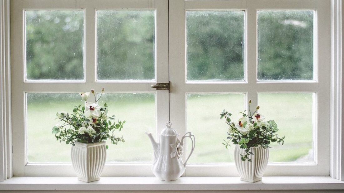 vetri delle finestre