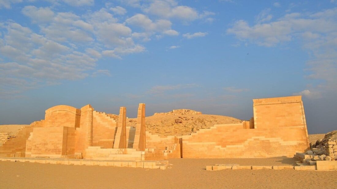 La città perduta di Memphis in Egitto