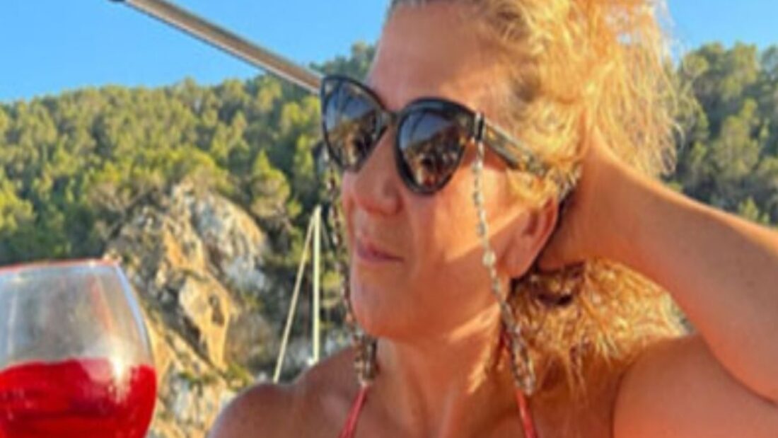 Serena Bortone in vacanza