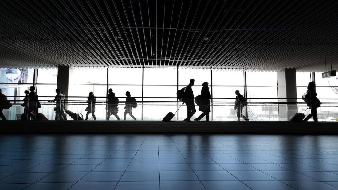 Lo spazio di un aeroporto