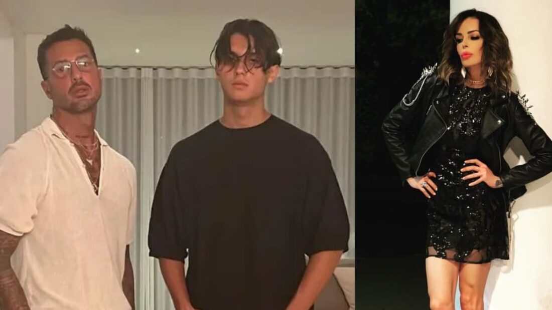 Nina Moric non compare alla festa del figlio Carlos