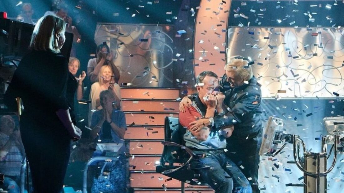 Una scena del film Quiz