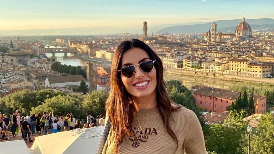 Elisabetta Gregoraci a Firenze