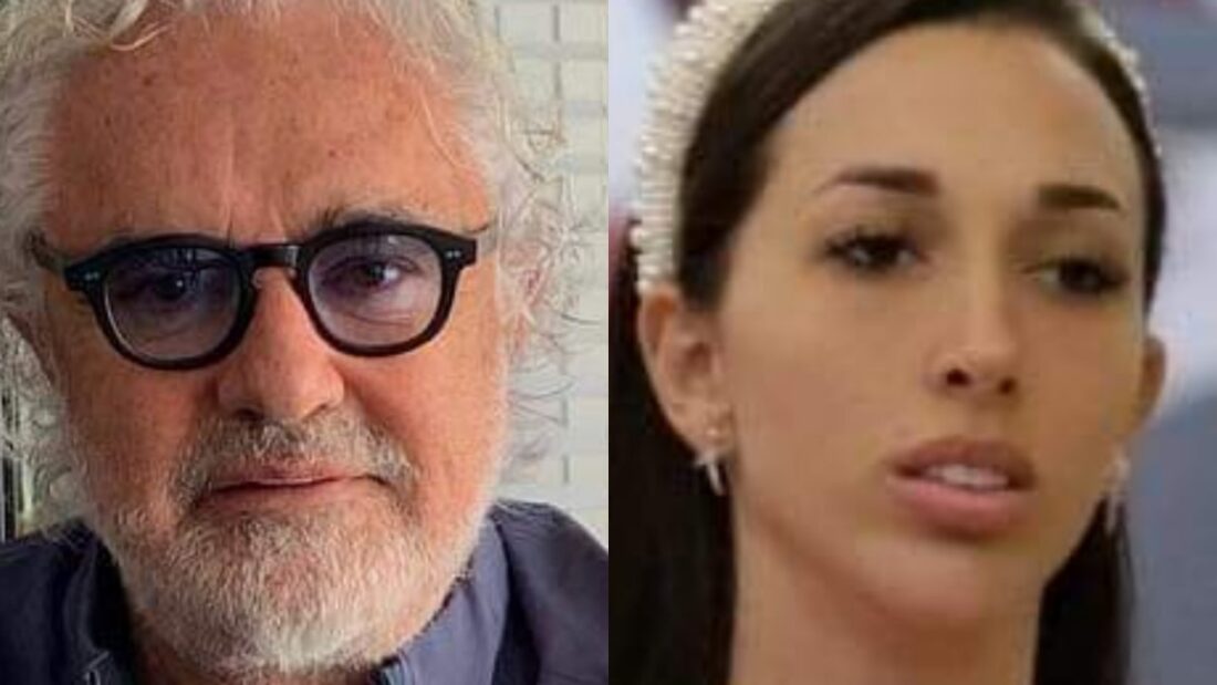 Flirt Flavio Briatore e Giaele De Donà