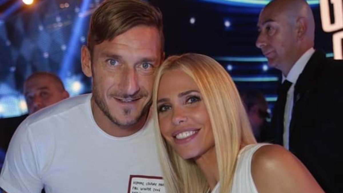 Francesco Totti e Ilary Blasi sono ai ferri corti