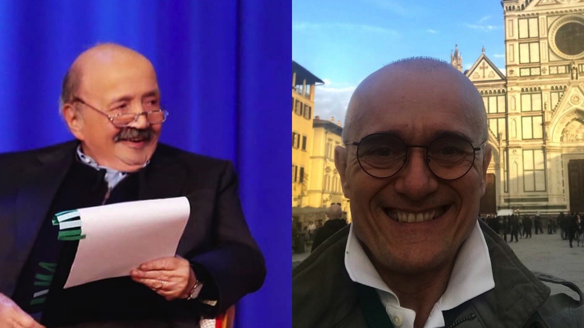 Maurizio Costanzo e Alfonso Signorini