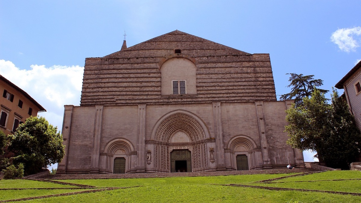 La chiesa di San Fortunato a Todi