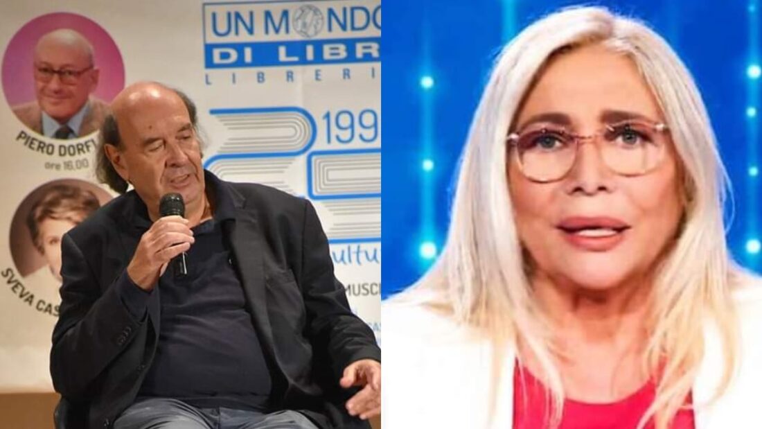 Mara Venier litiga con Stefano Zecchi in diretta
