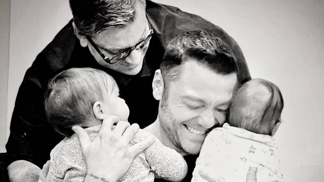 Margherita e Andres, i figli di Tiziano Ferro e Victor Allen