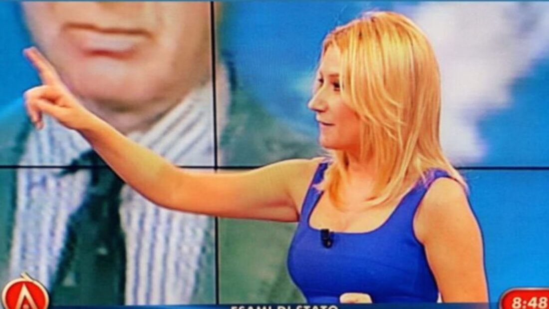 Serena Bortone in Agorà