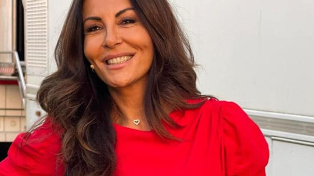 Tu si que vasles l'abito di Sabrina Ferilli 5 novembre 2022