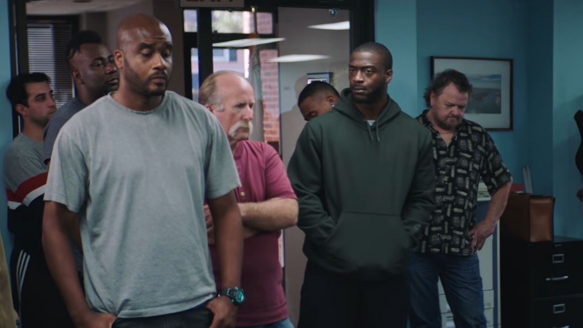 Una scena del film Brian Banks