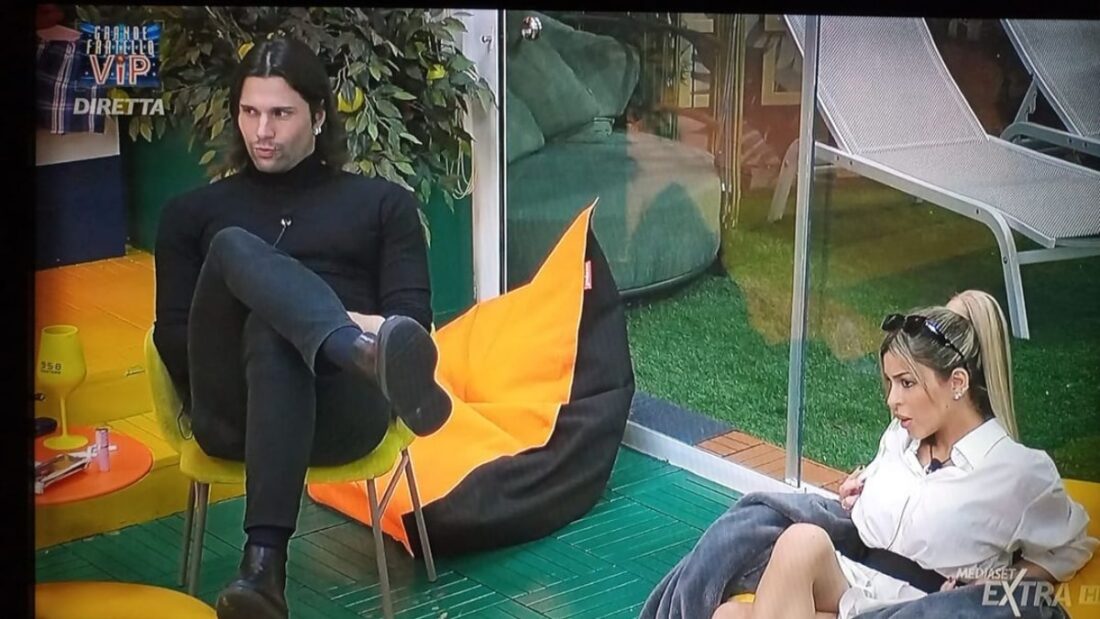 Grande Fratello Vip Luca Onestini e Oriana