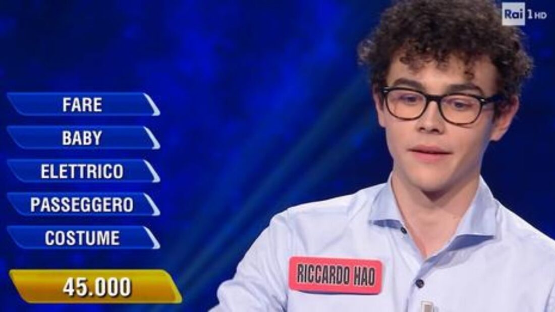 Chi è Riccardo hao De L'eredità