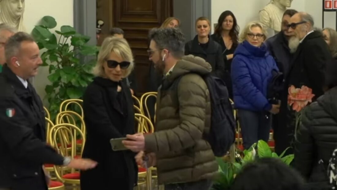 Selfie a Maria De Filippi