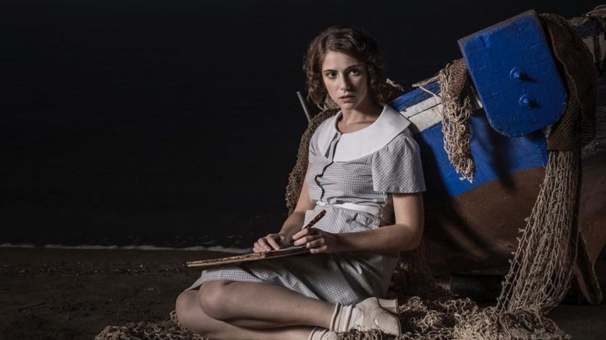 Enrica nella fiction Il Commissario Ricciardi