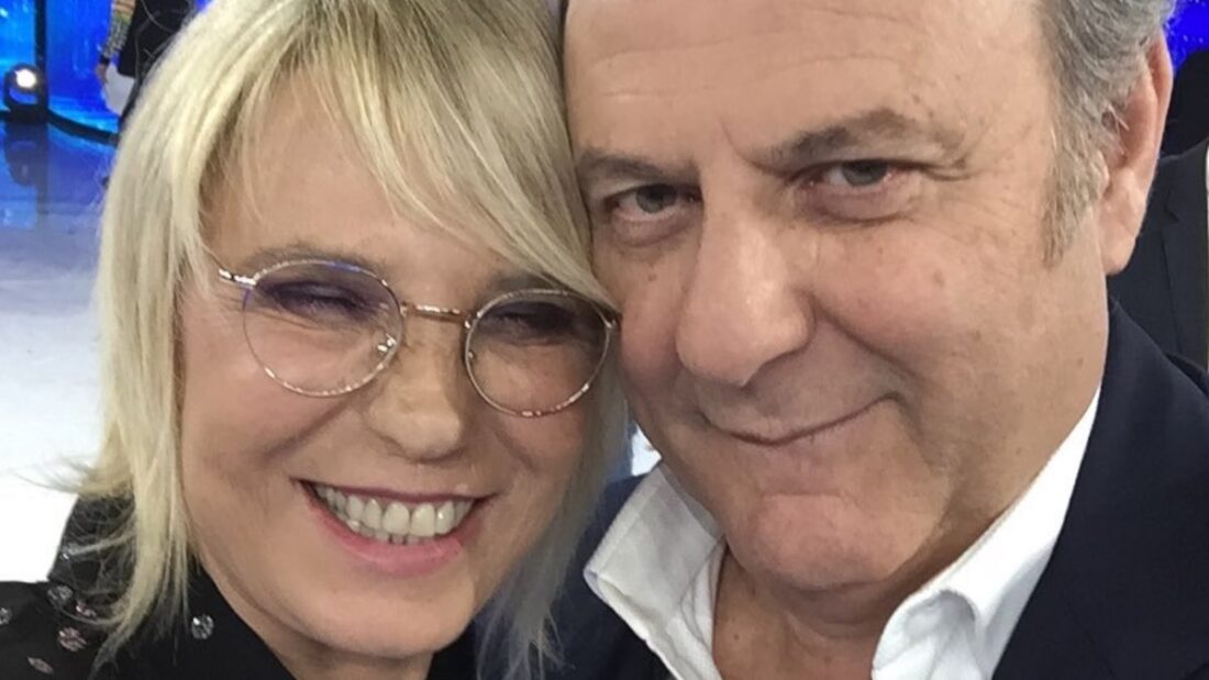 Gerry Scotti e Maria De Filippi in TV