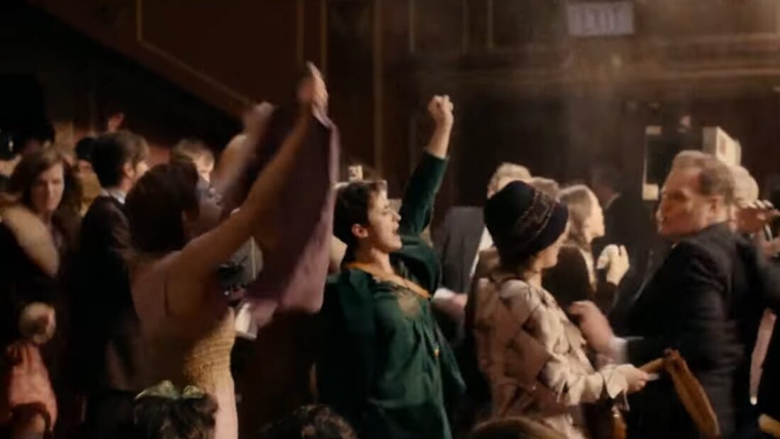 Il ruolo di Sally Alexander nel film Il concorso