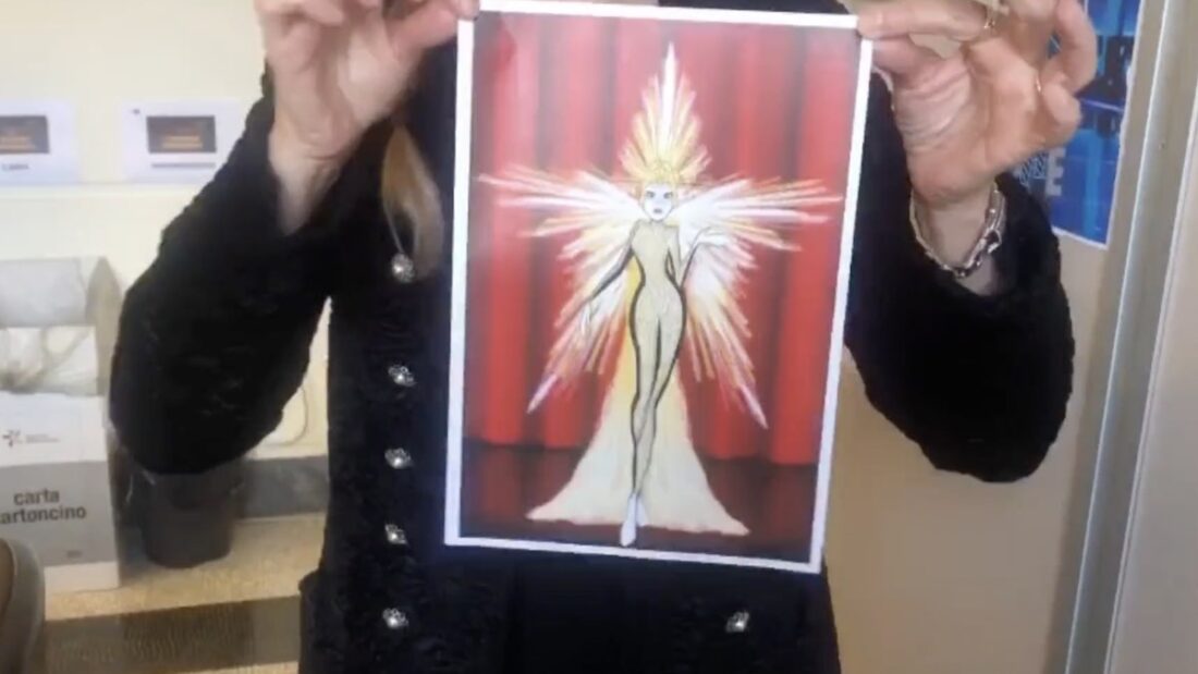 La maschera di Stella al Cantante Mascherato