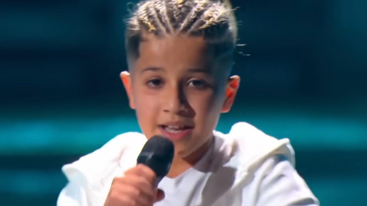 Zinnedine, concorrente di The Voice Kids