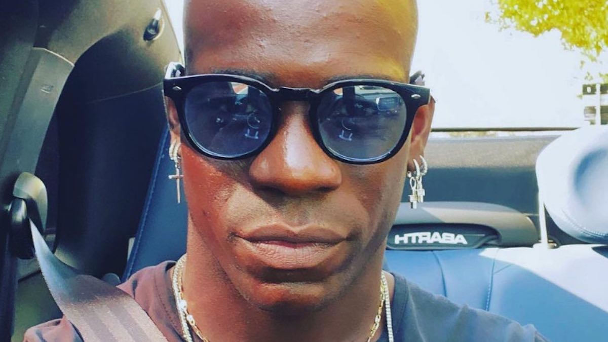 Il calciatore Mario Balotelli