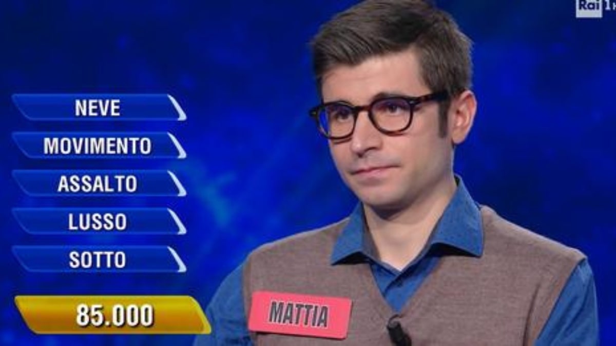 Mattia il campione de L'Eredità