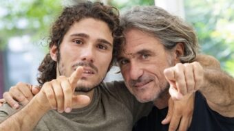 Andrea e il padre Franco Antonello