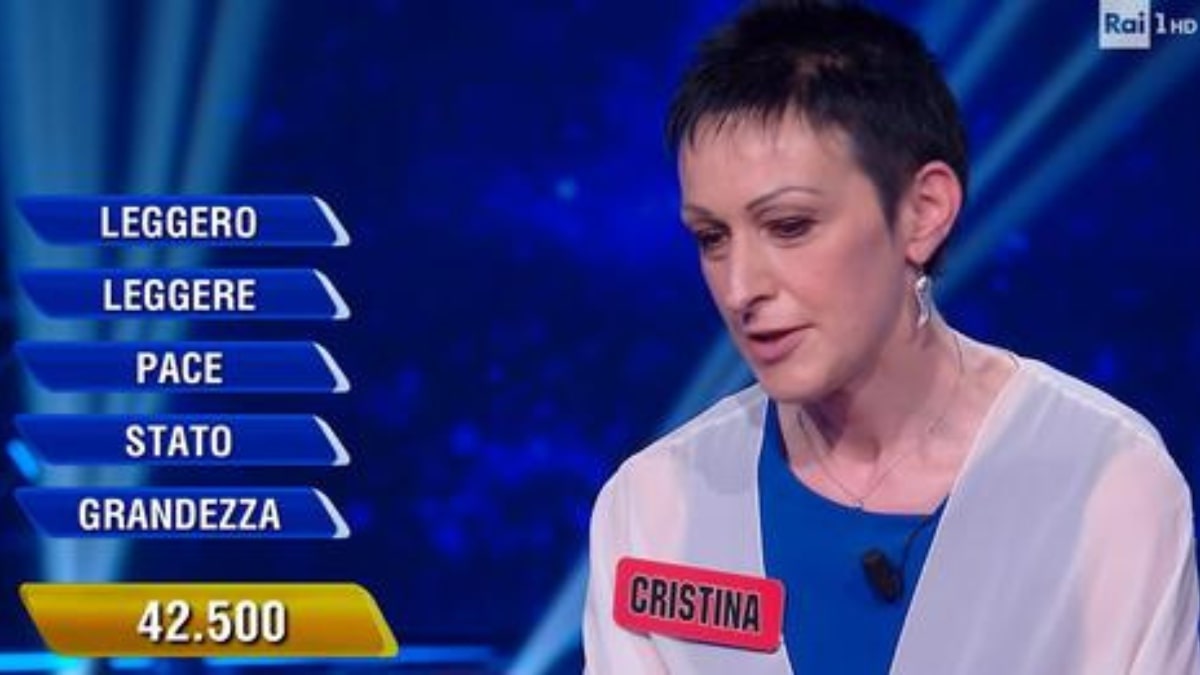 L'Eredità, Chi è Cristina La Nuova Campionessa: Età, Lavoro E Montepremi