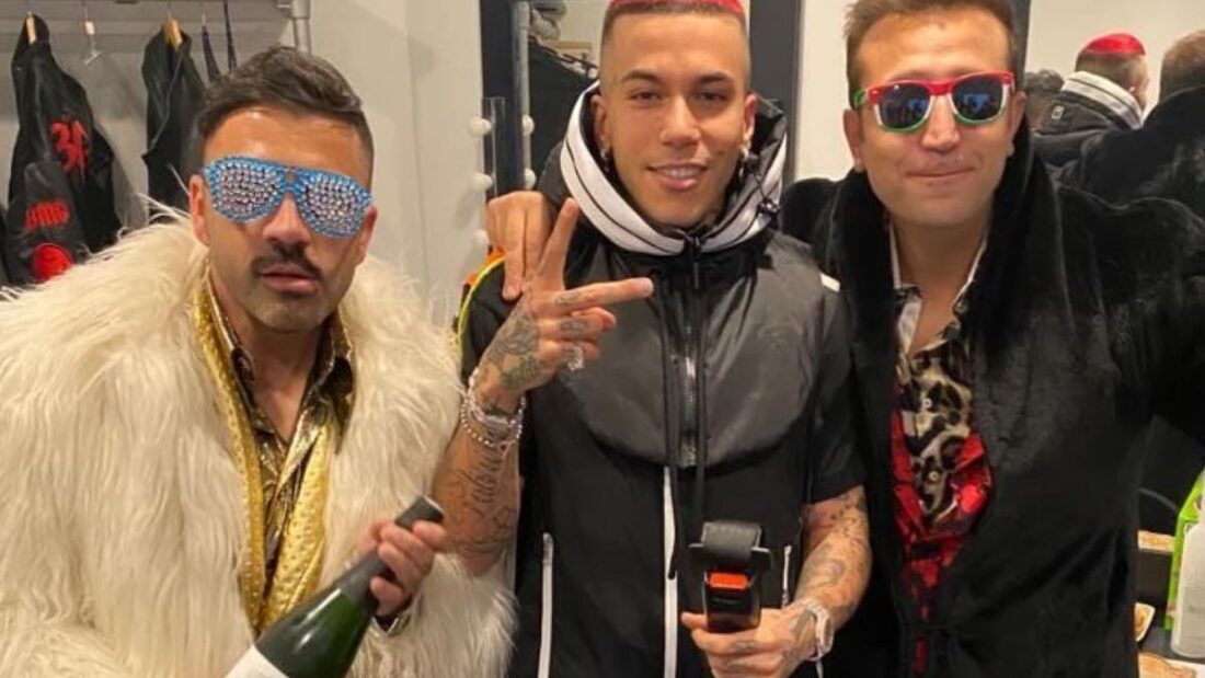 Sfera Ebbasta ad Emigratis con Pio e Amedeo