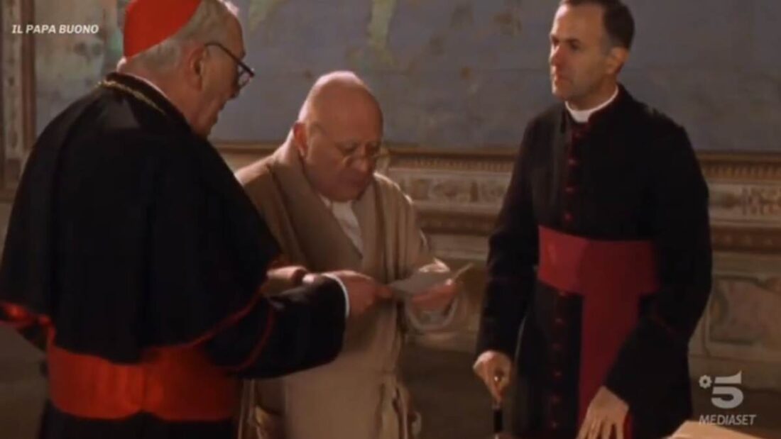 Cardinale Mattia Carcano e il Papa Buono