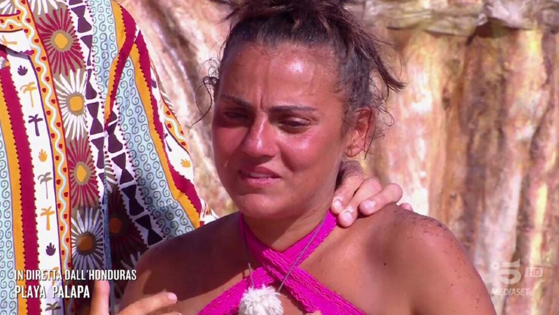 Cristina Scuccia piange Isola dei Famosi