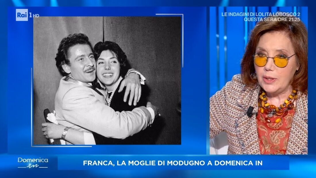 Franca Gandolfi la moglie di Domenico Modugno