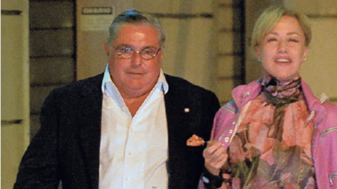 Nancy Brilli e il suo fidanzato