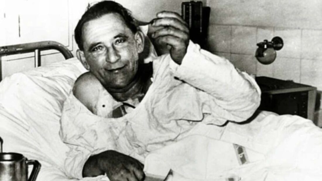 Louis Washkansky primo uomo a subire trapianto di cuore