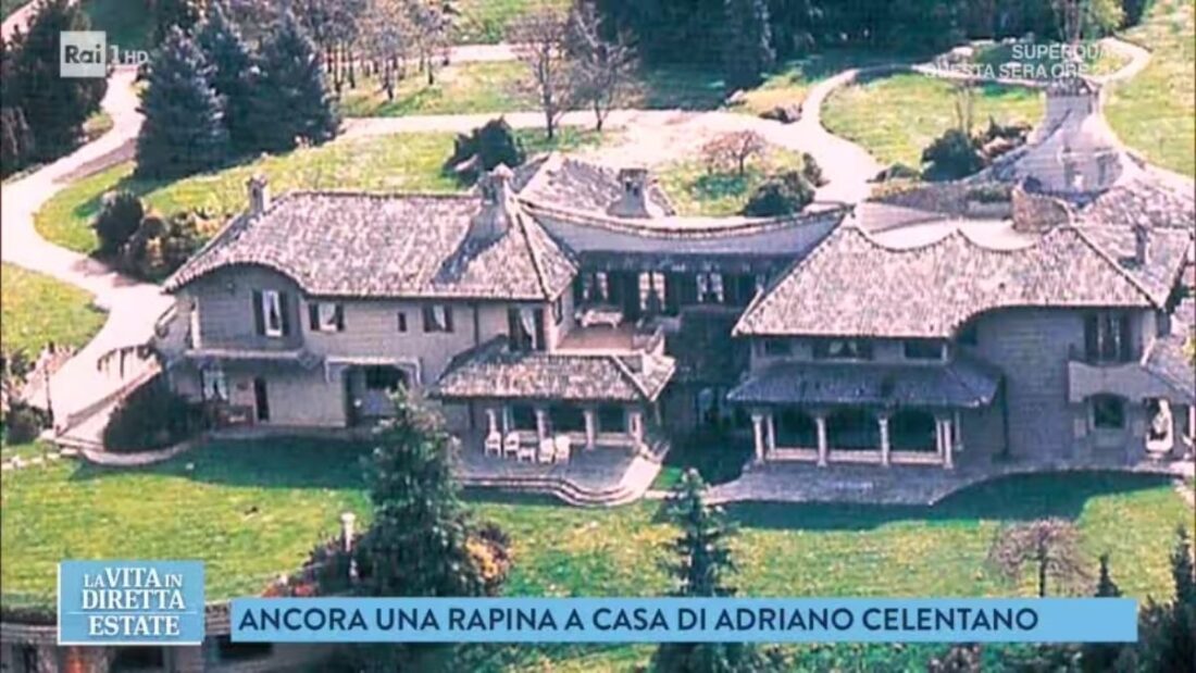 Avete Mai Visto Dove Vive Adriano Celentano La Villa Da Sogno