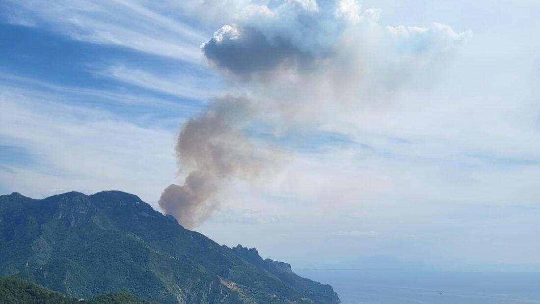 Incendio Cetara