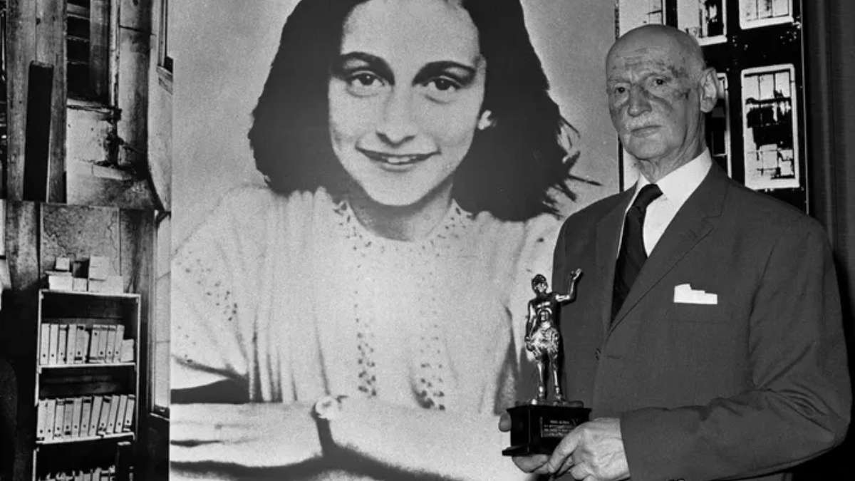 Otto Frank papà di Anna Frank