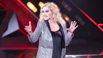 La conduttrice TV Antonella Clerici