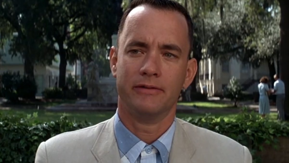 Il protagonista del film Forrest Gump