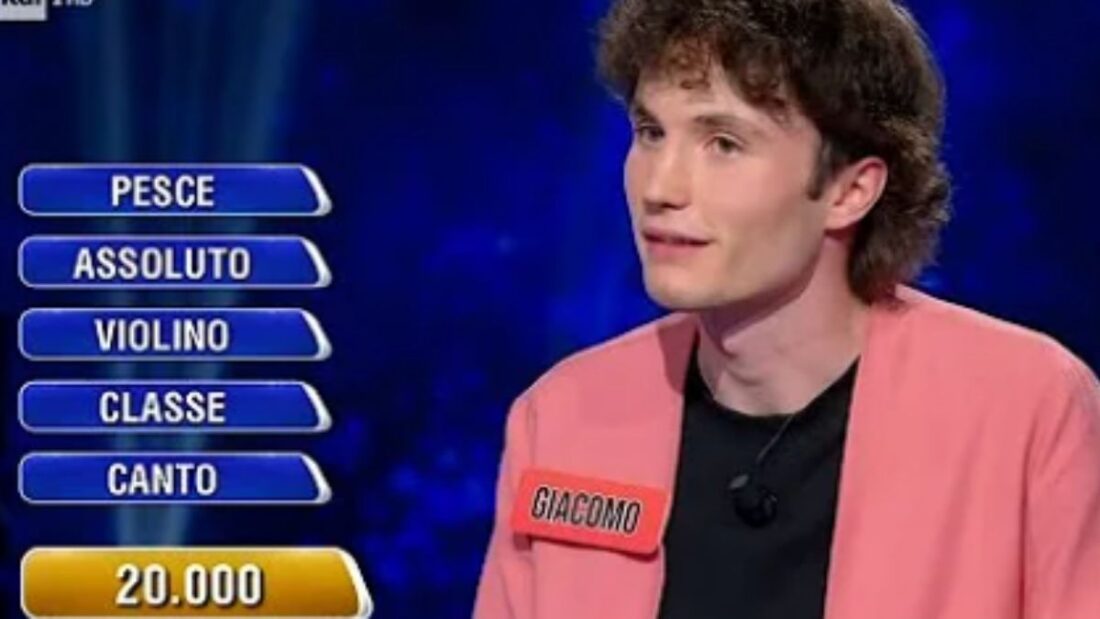 chi è giacomo campione de l'eredità 2024