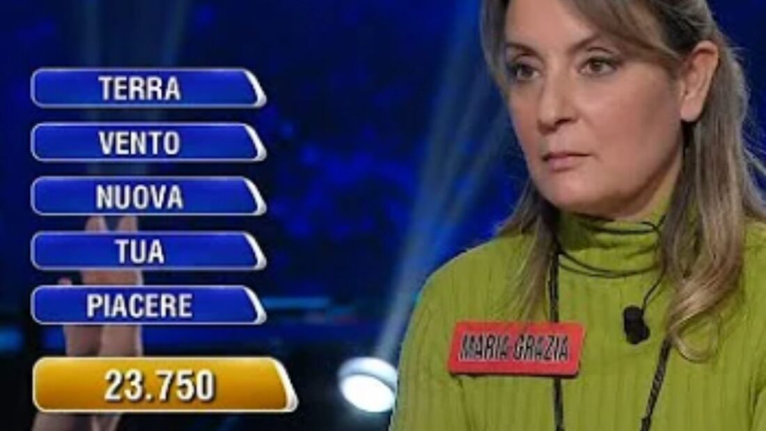 l'eredità maria grazia nuova campionessa