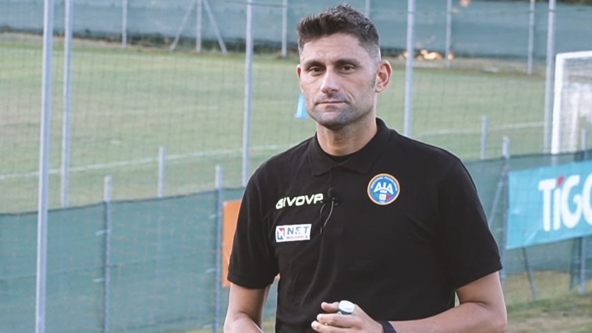 L'ex arbitro di calcio Eugenio Abbattista