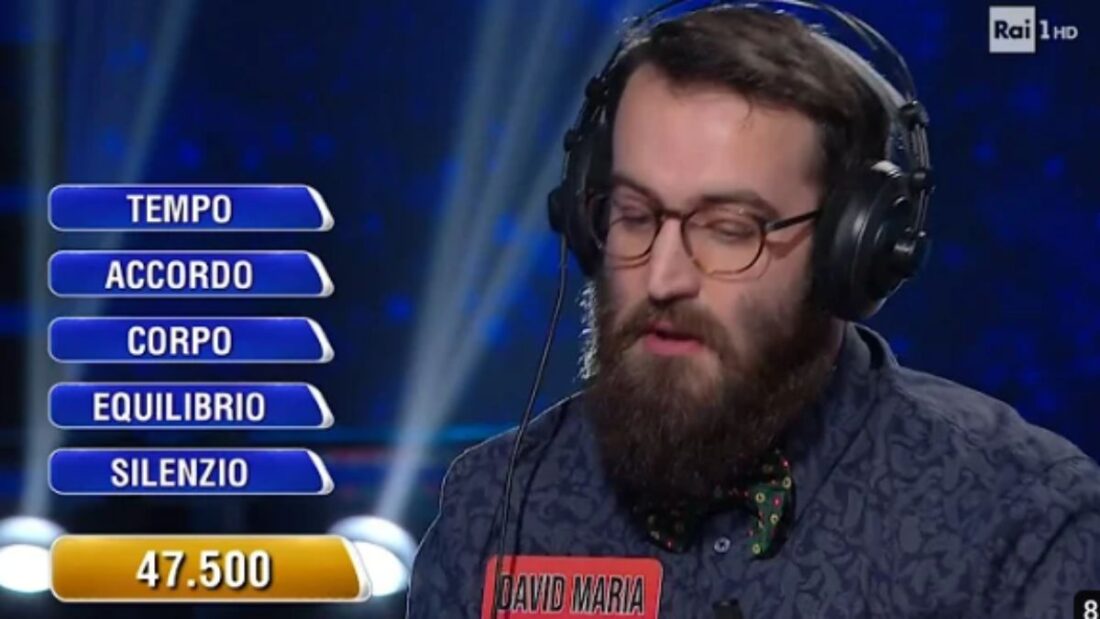 l'eredità chi è david maria