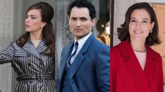 Marta, Vittorio e Matilde del Paradiso delle Signore