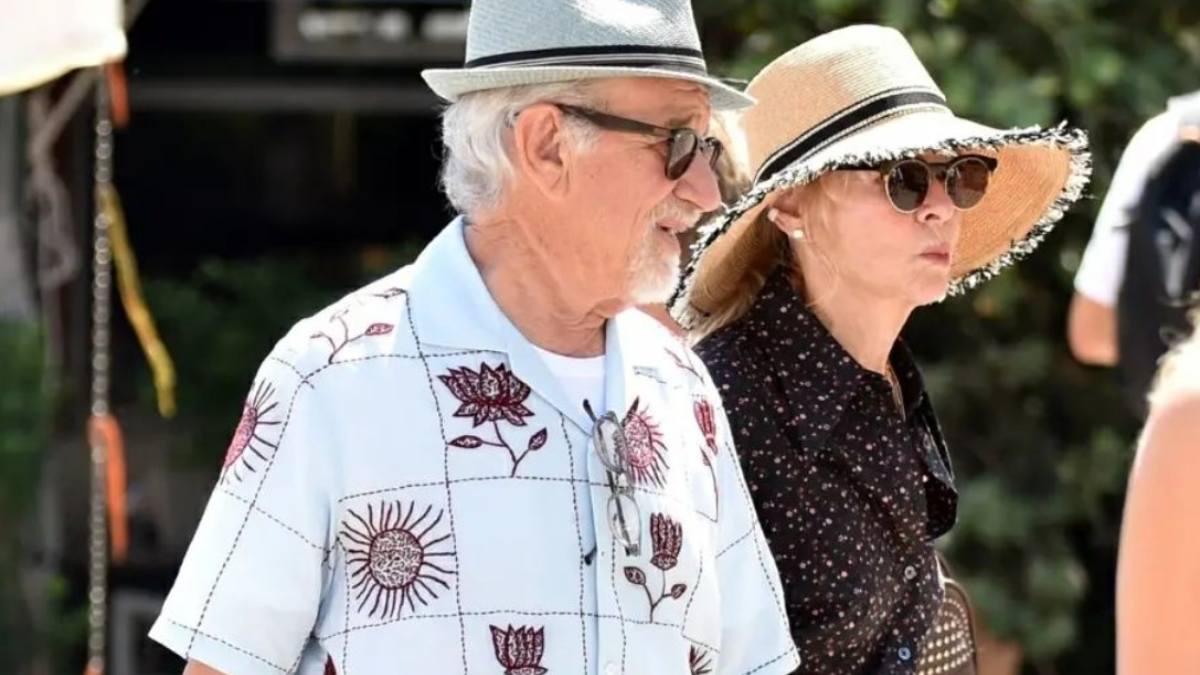 steven spielberg vacanza a positano