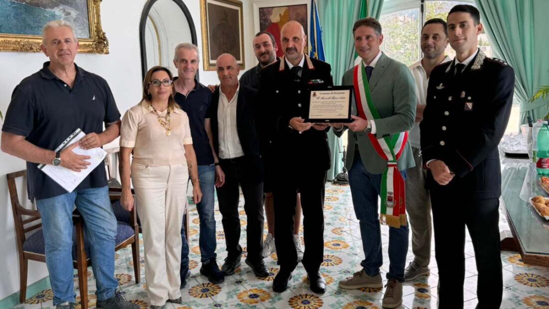 trasferimento comandante nastro positano