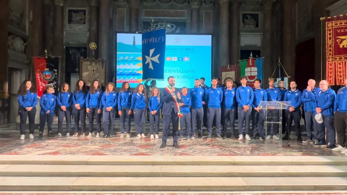 regata genova 2024 presentazione equipaggio amalfi